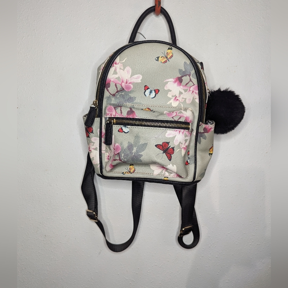 Like Dreams Flowers Butterfly Mini Backpack
